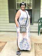 Tie Dye Plus Size Dress