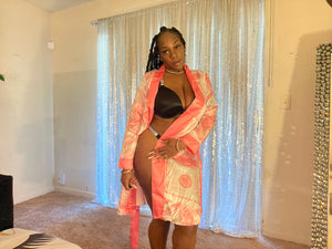 Pink Money Robe